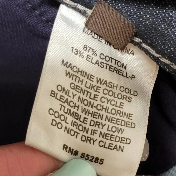 Express Womens Skinny Jeans Zelda Dark Wash Denim Mid Rise Casual Classic Fit 8R - Picture 8 of 8